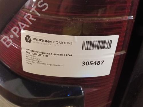 Left taillight MITSUBISHI PAJERO III (V7_W, V6_W) 3.2 Di-D (V68W) | BP29653551C34 
