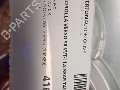 Venstre baglygte TOYOTA COROLLA Verso (ZER_, ZZE12_, R1_) 1.8 (ZNR11_, ZNR11R) | BP29664120C34 