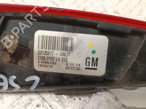 Left taillight VAUXHALL INSIGNIA Mk I (A) Hatchback (G09) 2.0 CDTI (68) | BP32355095C34