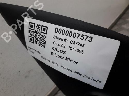 Right mirror DAEWOO KALOS (KLAS) 1.4 | BP29645690C27 