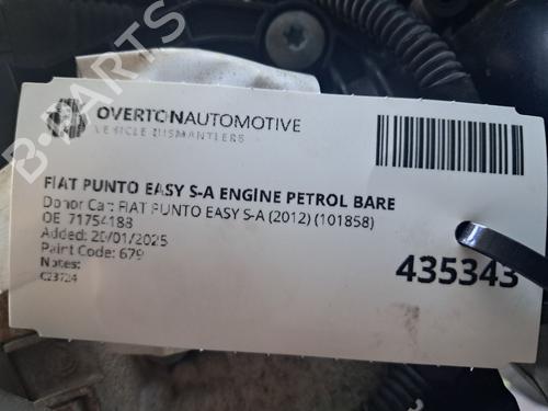 Engine FIAT PUNTO (199_) 1.4 (199AXB1A, 199BXB1A, 199BXB11, 199AXB11) | BP29670029M1 