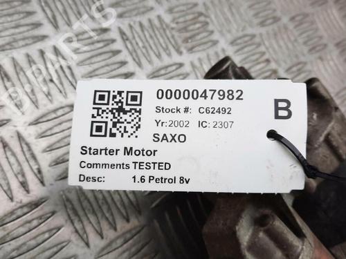 Starter CITROËN SAXO (S0, S1) 1.6 VTS | BP29646818M8