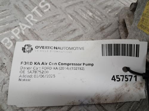 AC compressor FORD KA (RU8) 1.2 | BP29679931M34 