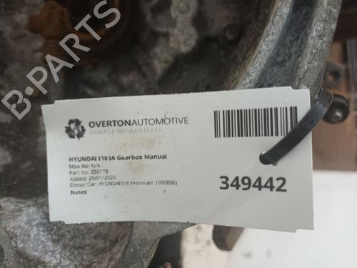 Gearbox HYUNDAI i10 II (BA, IA) 1.0 | BP29761563M3 