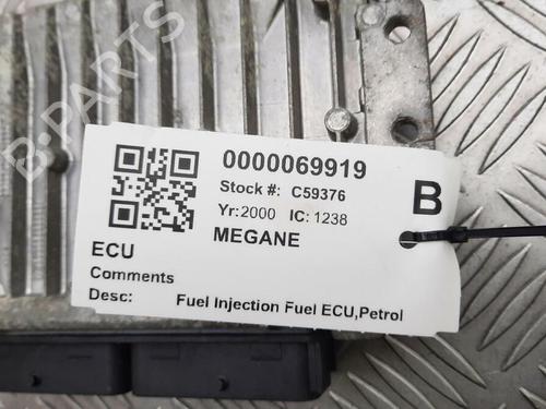 Engine control unit (ECU) RENAULT MEGANE I Coach (DA0/1_) 1.6 16V (DA0B, DA04, DA11) | BP29647508M57 