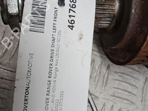 Left front driveshaft LAND ROVER RANGE ROVER III (L322) 4.2 4x4 | BP29682026M38 