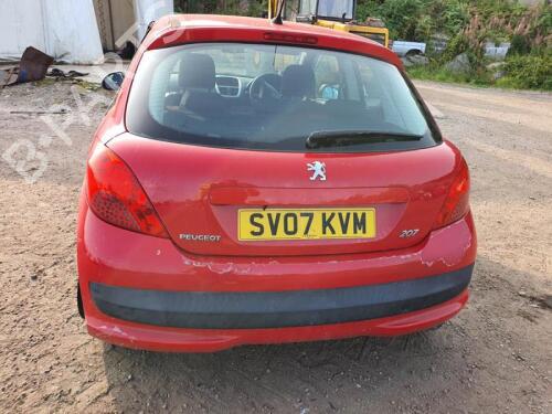 Fuel flap PEUGEOT 207 (WA_, WC_) 1.4 HDi | BP29662149C131 