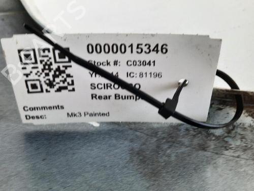 Rear bumper VW SCIROCCO III (137, 138) 1.4 TSI | BP29646233C8 