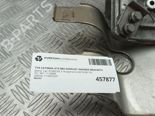 Exhaust system PORSCHE 718 CAYMAN (982) 4.0 GT4 (982810, 982811) | BP29680036M121 