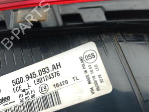 Left taillight VW BEETLE (5C1, 5C2) 1.2 TSI | BP29681624C34 