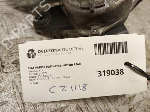 Rear wiper motor FIAT PANDA (312_, 319_) 1.2 (312PXA1A) | BP29654367M102 