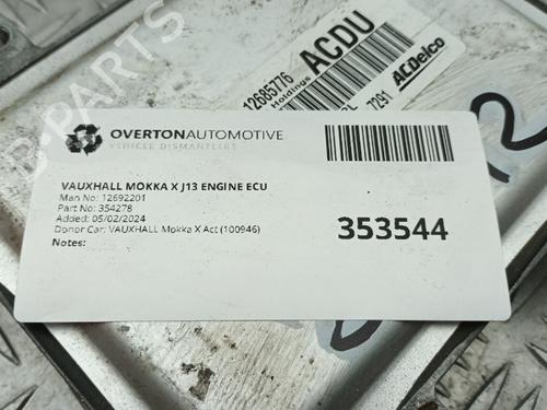 Motorstyringsenhed VAUXHALL MOKKA / MOKKA X (J13) 1.4 | BP29657561M57
