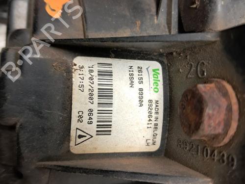 Left front fog light NISSAN QASHQAI I (J10, NJ10) 1.5 dCi | BP29687481C30 