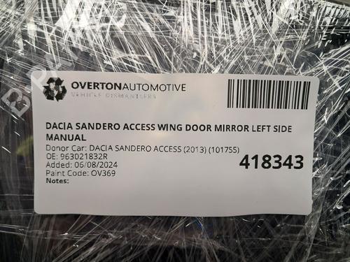 Left mirror DACIA SANDERO 1.5 dCi | BP29664831C26 