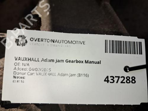Gearbox VAUXHALL ASTRA Mk VI (J) Estate (P10) 1.4 | BP29670826M3