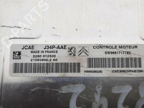Engine control unit (ECU) PEUGEOT 1007 (KM_) 1.4 | BP29647608M57 