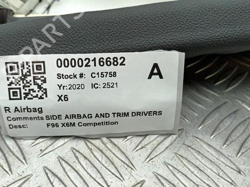 Right door airbag BMW X6 (G06, F96) xDrive M 50 d | BP29650752C51 
