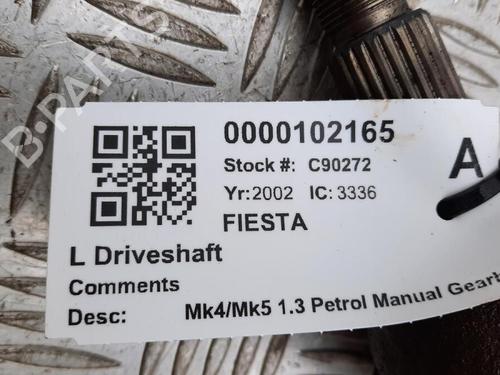 Left front driveshaft FORD FIESTA IV (JA_, JB_) 1.3 i | BP29648182M38