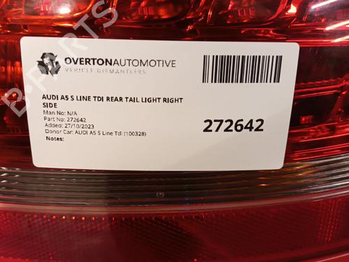 Right taillight AUDI A5 Sportback (8TA) 2.0 TDI | BP29653077C35 