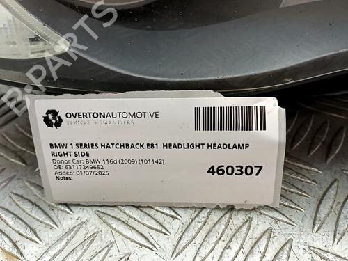 Right headlight BMW 1 (E87) 116 d | BP29681079C29 