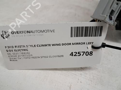 Left mirror FORD FIESTA V (JH_, JD_) 1.25 16V | BP29666607C26 