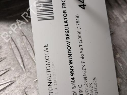 Rudehejsemekanisme Højre foran VW POLO IV (9N_, 9A_) 1.6 Flex | BP29674507C23 