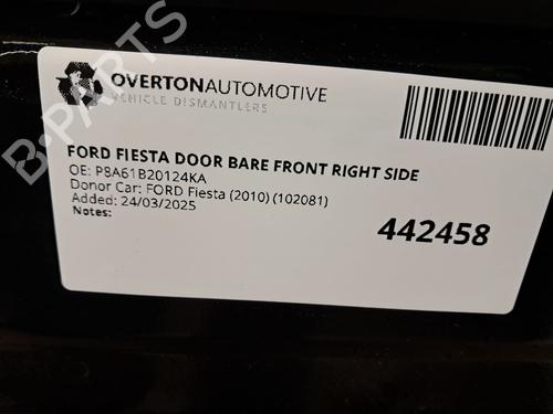 Right front door FORD FIESTA VI (CB1, CCN) 1.25 | BP29673160C3 