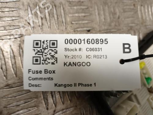 Fuse box RENAULT KANGOO / GRAND KANGOO II (KW0/1_) 1.5 dCi 70 (KW0V, KW0A) | BP29649355E1 