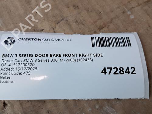 Right front door BMW 1 Coupe (E82) 118 d | BP30981716C3 