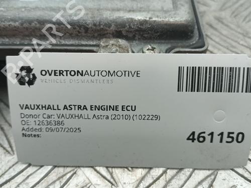 Engine control unit (ECU) VAUXHALL ASTRA Mk V (H) Sport Hatch (A04) 2.0 VXR (L08) | BP29681606M57 