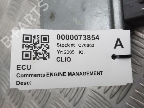 Computer motormanagement RENAULT CLIO II (BB_, CB_) 1.2 16V (BB05, BB0W, BB11, BB27, BB2T, BB2U, BB2V, CB05,... | BP29647631M57 