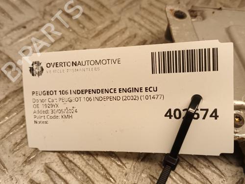 Engine control unit (ECU) PEUGEOT 106 II (1A_, 1C_) 1.1 i | BP29661527M57