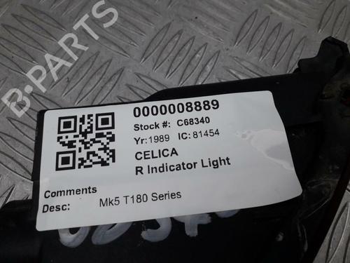 Right front indicator TOYOTA CELICA Hatchback (_T16_) 1.6 GT 16V (AT160_, AT160R) | BP29645830C33