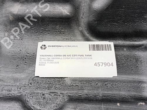 Zbiornik paliwa VAUXHALL CORSA Mk III (D) (S07) 1.3 CDTI (L08) | BP29680047C62