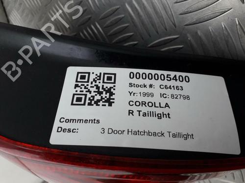 Right taillight TOYOTA COROLLA Compact (_E11_) 1.4 (EE111_, EE111R) | BP29645526C35 
