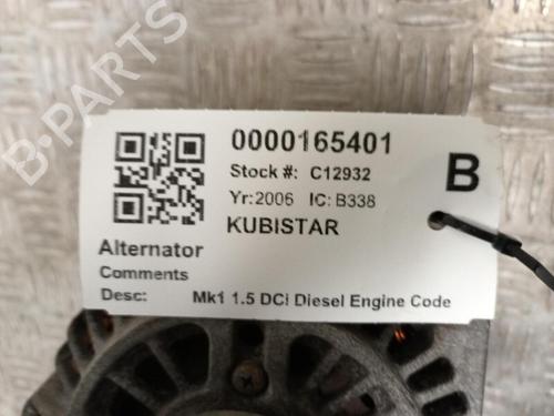 Alternator NISSAN KUBISTAR Van (X76) 1.5 dCi 70 | BP29649446M7 
