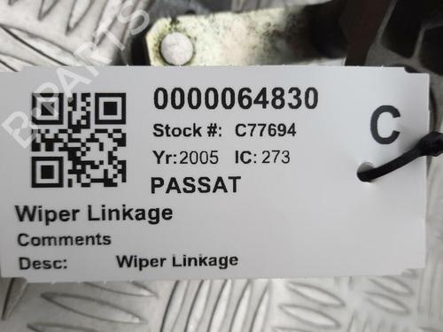 Front wipers mechanism VW PASSAT B5.5 Variant (3B6) 1.9 TDI | BP29647520C83