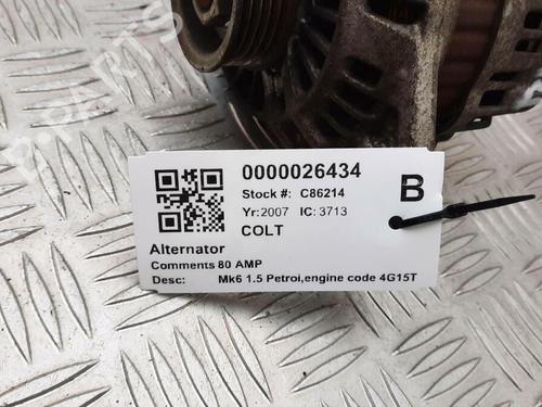Generator MITSUBISHI COLT VI (Z3_A, Z2_A) 1.5 CZT (Z37A) | BP29646332M7 
