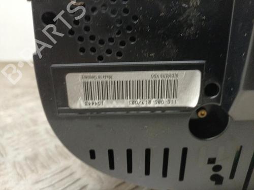 Kombiinstrument VW TOURAN (1T1, 1T2) 1.9 TDI | BP29650318C47 