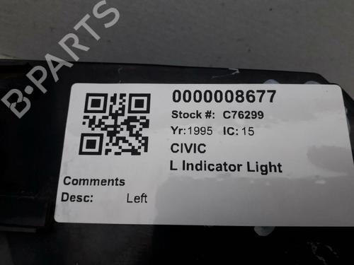 Left front indicator HONDA CIVIC V Hatchback (EG, EH) 1.5 i 16V (EG4) | BP30093416C32