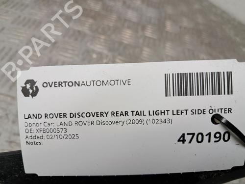 Left taillight LAND ROVER DISCOVERY III (L319) 2.7 TD 4x4 | BP29687297C34