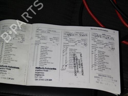 Left taillight VAUXHALL ASTRA Mk VI (J) Estate (P10) 1.4 | BP29674233C34 