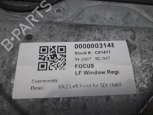 Front left window mechanism FORD FOCUS II (DA_, HCP, DP) 1.6 TDCi | BP29645387C22