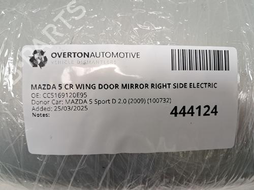 Right mirror MAZDA 5 (CR) 2.0 CD (CR19) | BP29673944C27 