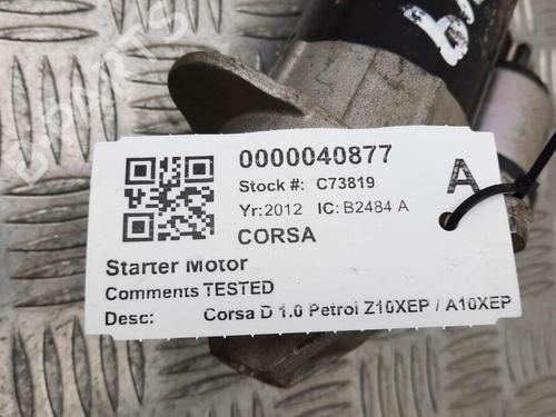 Startmotor VAUXHALL CORSA Mk III (D) (S07) 1.0 i 12V (L08) | BP29646638M8 
