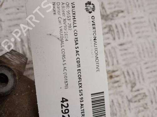 Alternator VAUXHALL CORSA Mk III (D) (S07) 1.3 CDTI (L08) | BP29667603M7