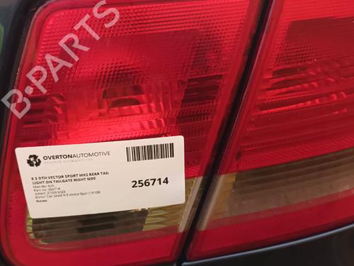 Used Right taillight SAAB 9-3 (YS3F, E79, D79, D75) 1.9 TiD (150 hp) 29652140