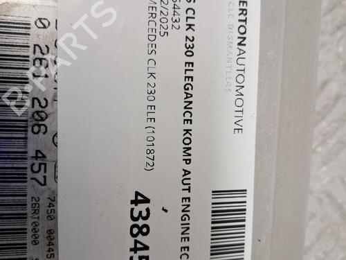 Engine control unit (ECU) MERCEDES-BENZ CLK (C208) CLK 230 Kompressor (208.347) | BP29671124M57 