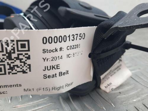 Rear right seatbelt NISSAN JUKE (F15) 1.5 dCi | BP29646034I28 
