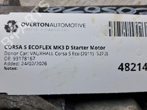 Starter VAUXHALL CORSA Mk II (C) (X01) 1.4 Twinport (F08, F68) | BP32458591M8
